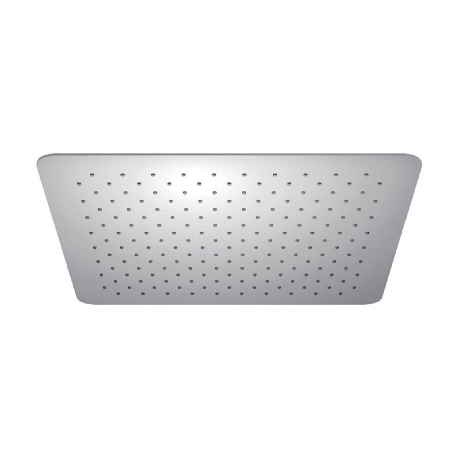Jacuzzi | rubinetteria set doccia completo di braccio a parete soffione ultraslim quadrato 30X30 e doccetta