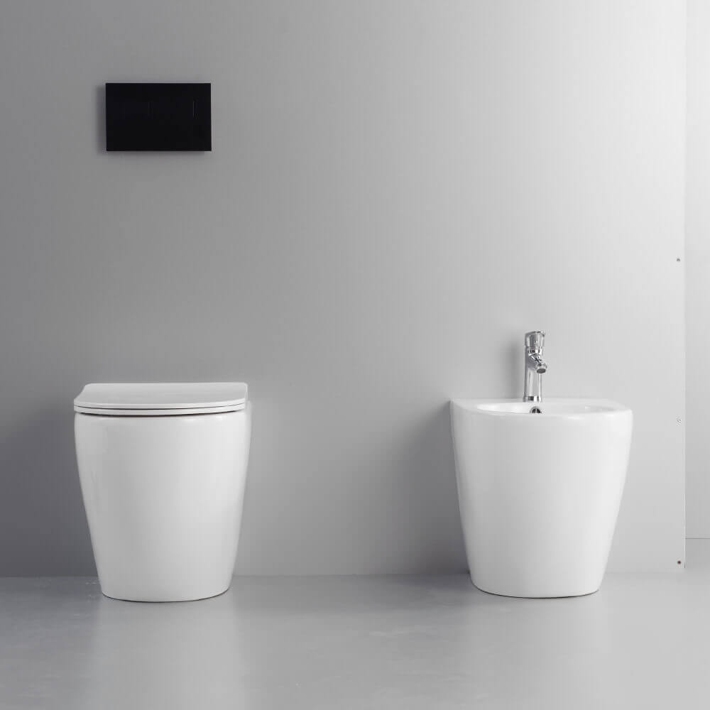 Sanitari filomuro rimless ceramica bianco lucido | Alicante Arcshop