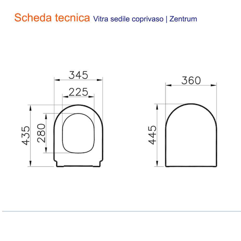 Coprivaso Vitra Zentrum soft close Arcshop