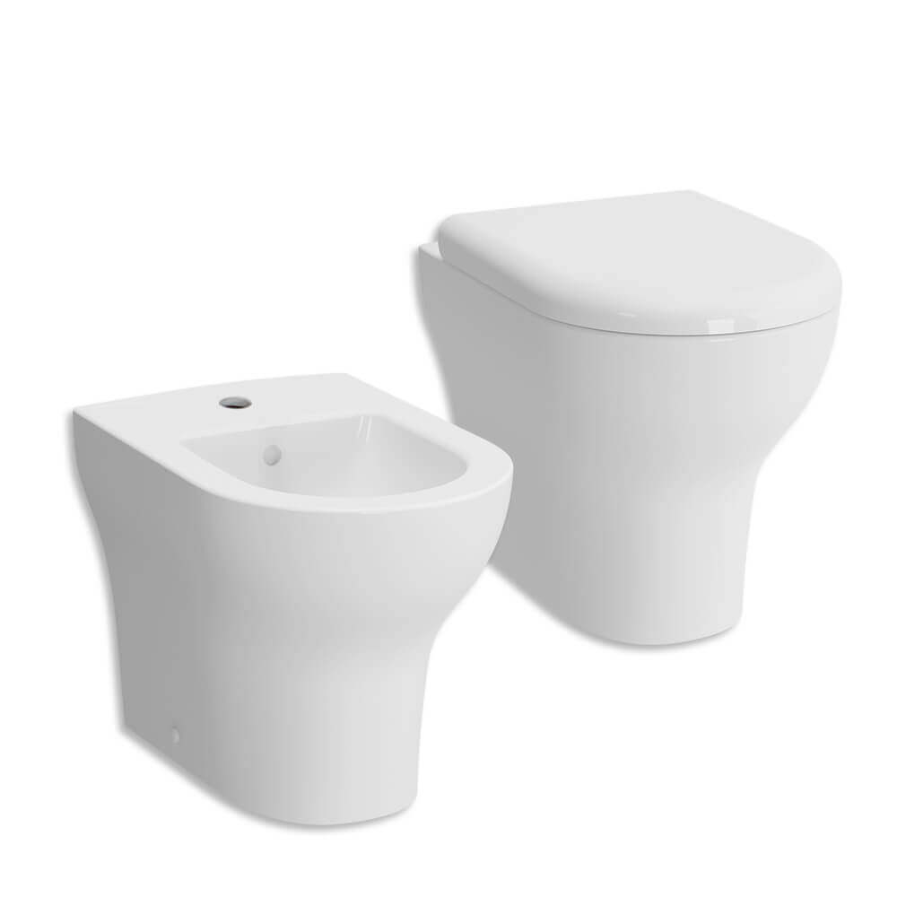 Sanitari filo muro Vitra Zentrum ad installazione a terra Arcshop