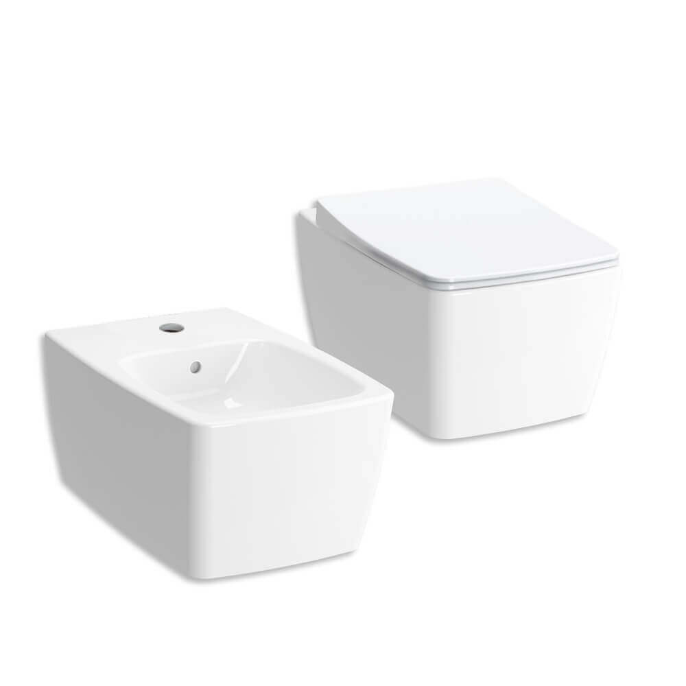 Sanitari Vitra Metropole sospesi wc rimless e bidet Arcshop