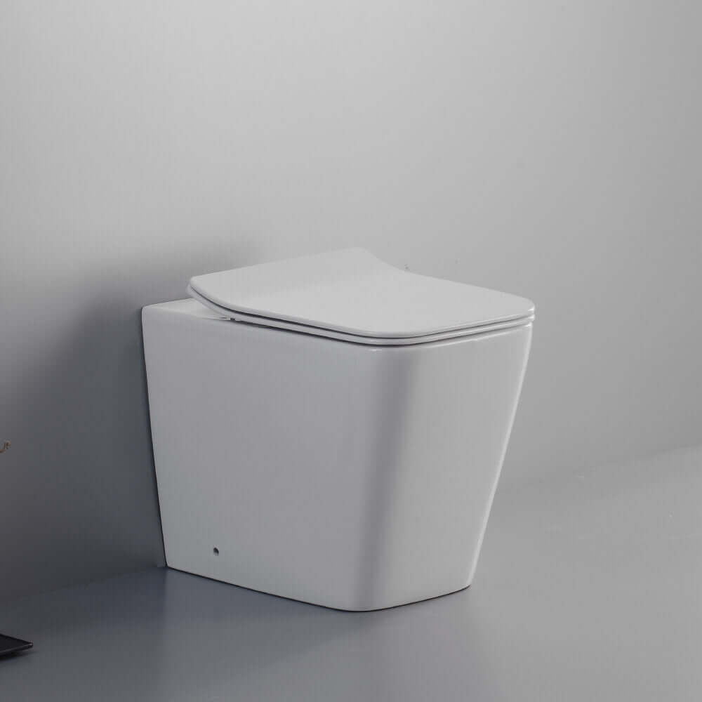 WC filo muro scarico rimless design squadrato mod. Levanzo Arcshop