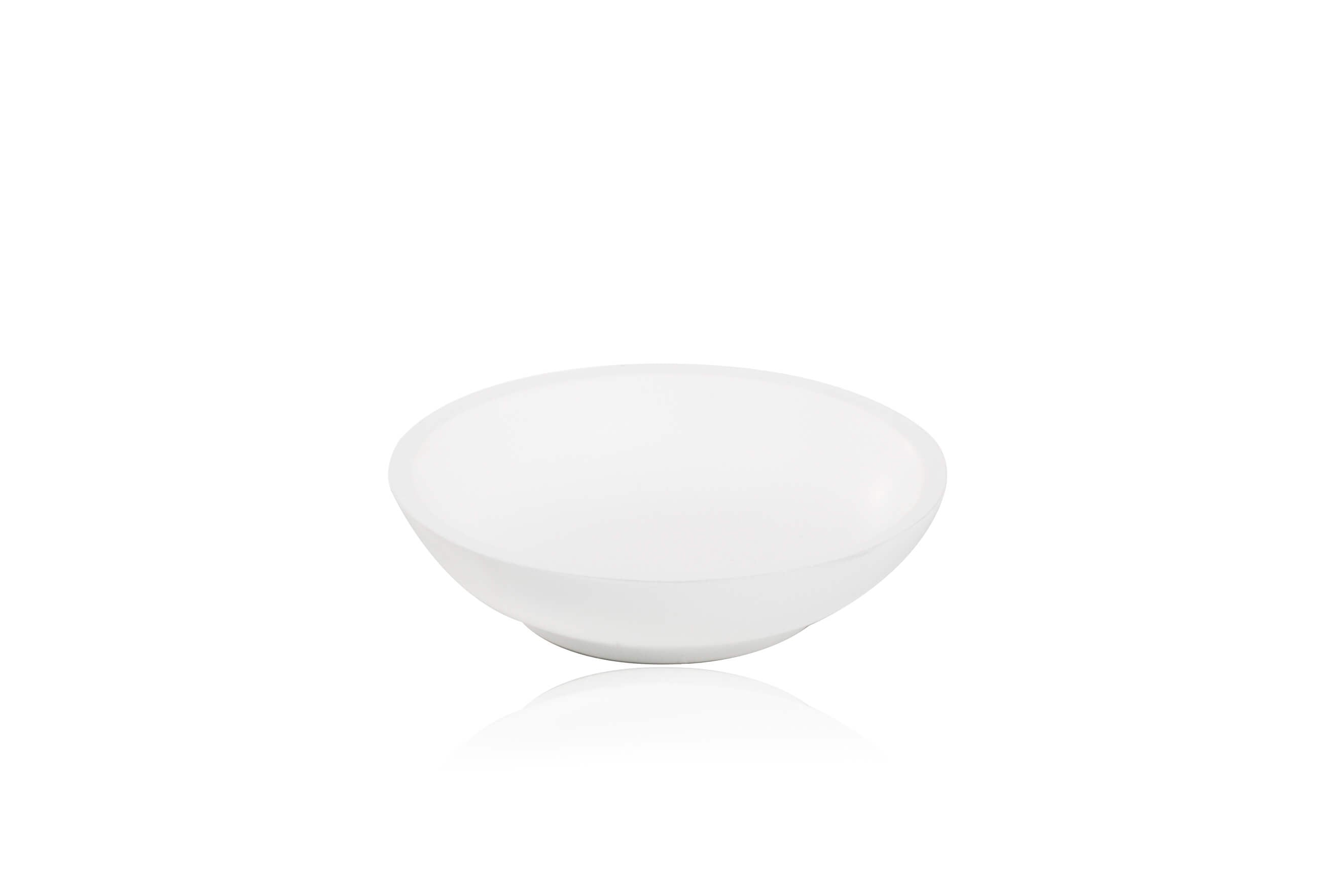 Porta sapone da appoggio Afra in resina bianca Metaform Arcshop