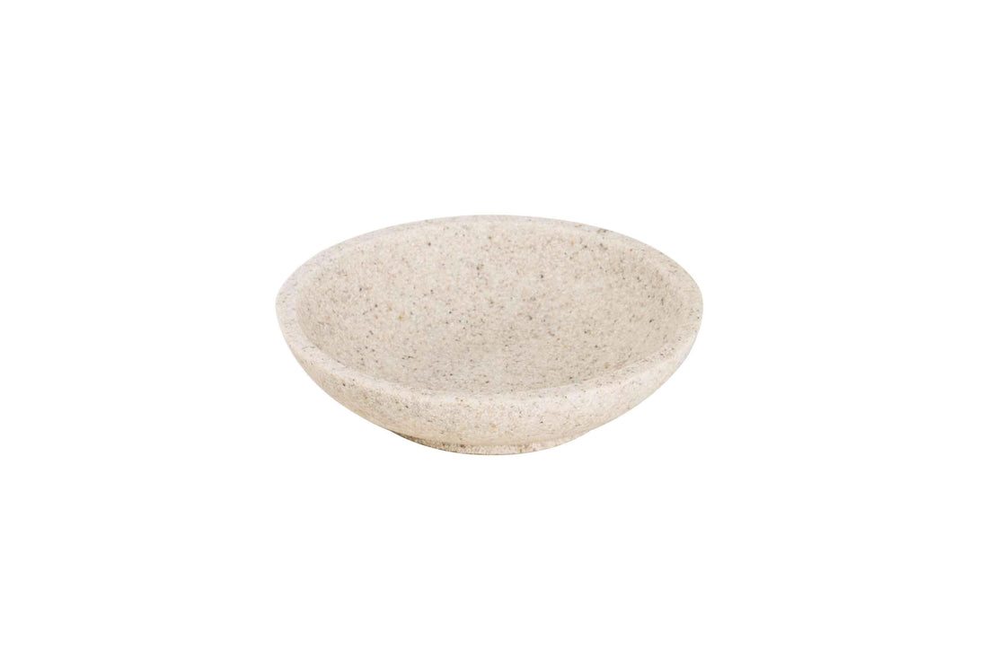 Porta sapone da appoggio Afra in resina Metaform color sabbia Arcshop