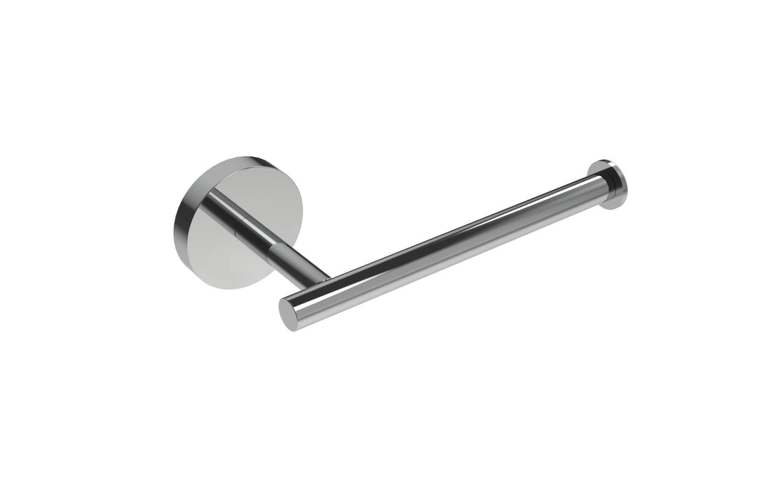 Porta rotolo acciaio Inox tondo fissaggio adesivo o con colla Class di Metaform Arcshop