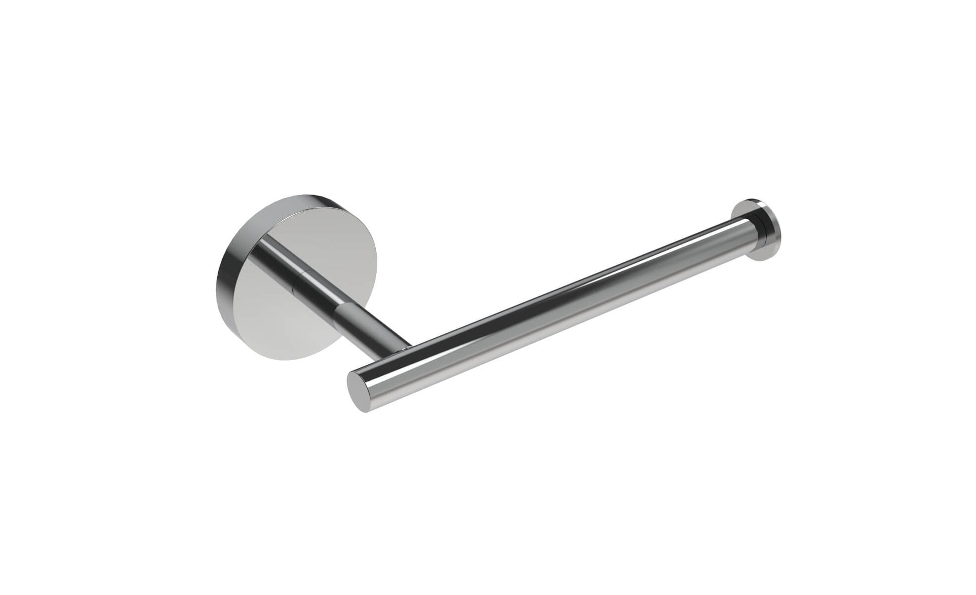 Porta rotolo acciaio Inox tondo fissaggio adesivo o con colla Class di Metaform Arcshop