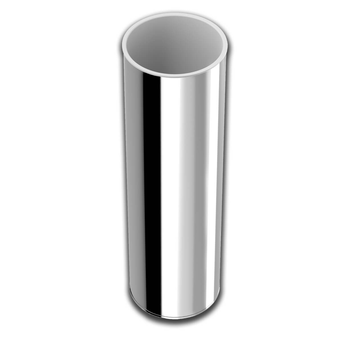 Portascopino da appoggio in acciaio Inox tondo Class di Metaform