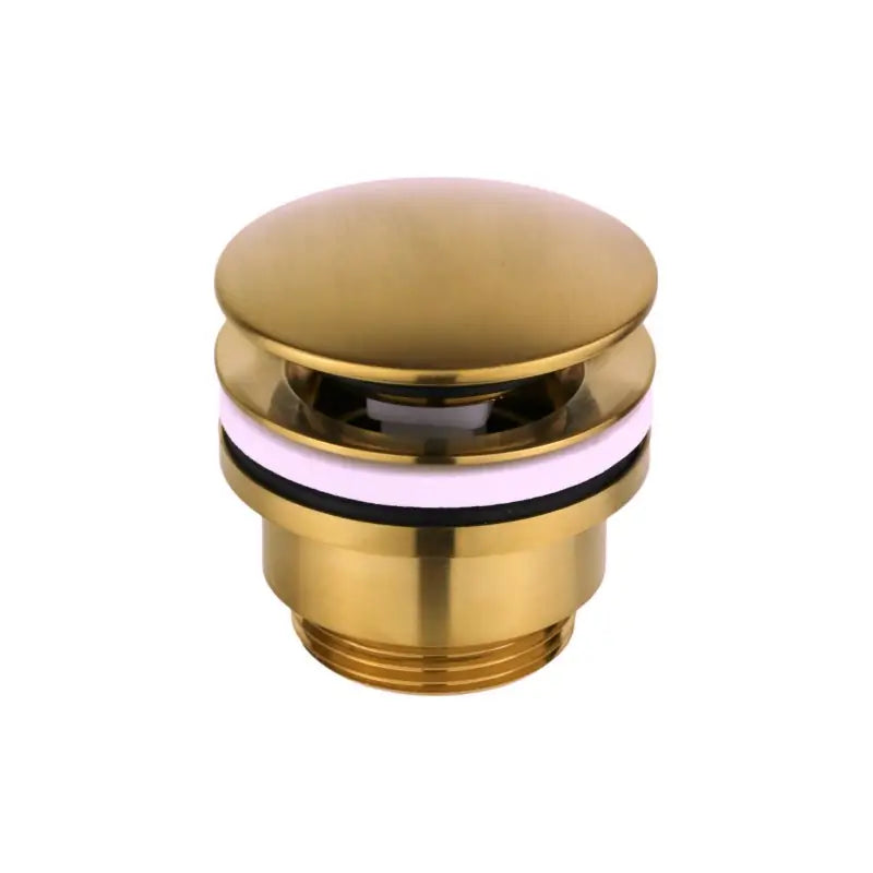 Piletta universale Click clack Mamoli oro spazzolato tonda