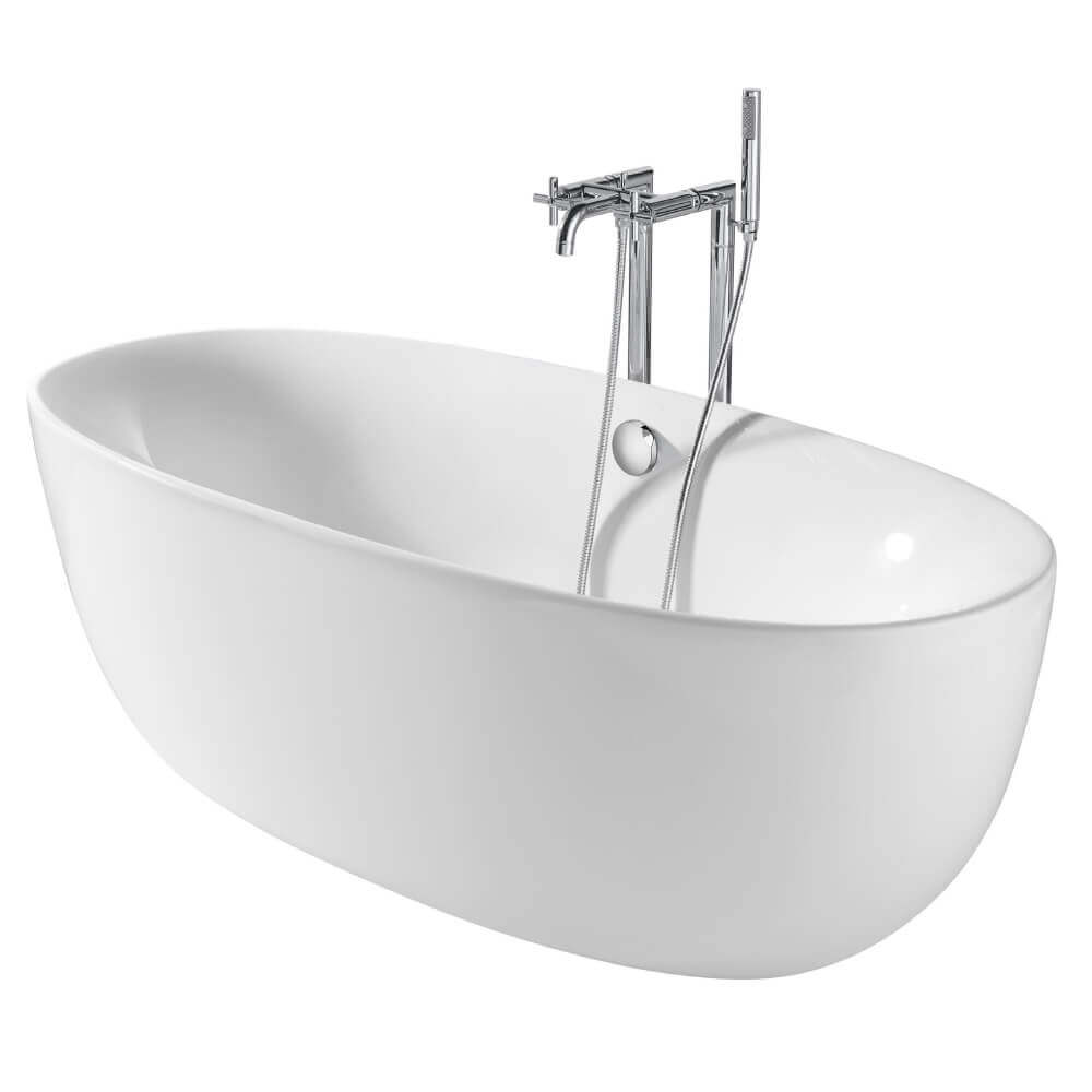 Vasca freestanding in acrilico 170x80 cm Arcshop