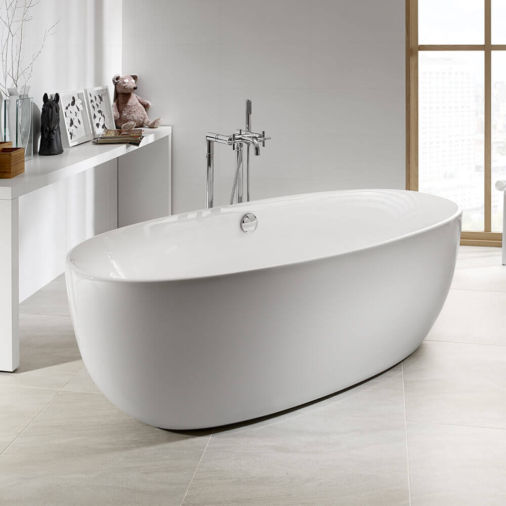 Vasca freestanding in acrilico 170x80 cm Arcshop