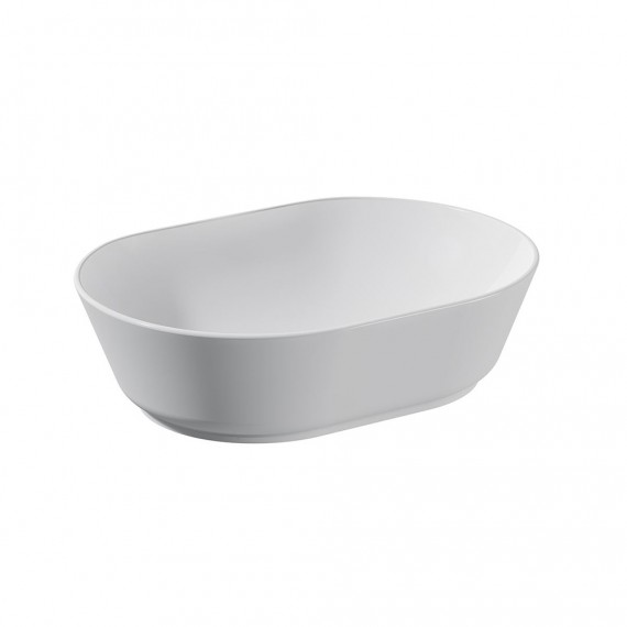 Lavabo da appoggio ovale Vitra Bianco lucido 55 cm ceramica 