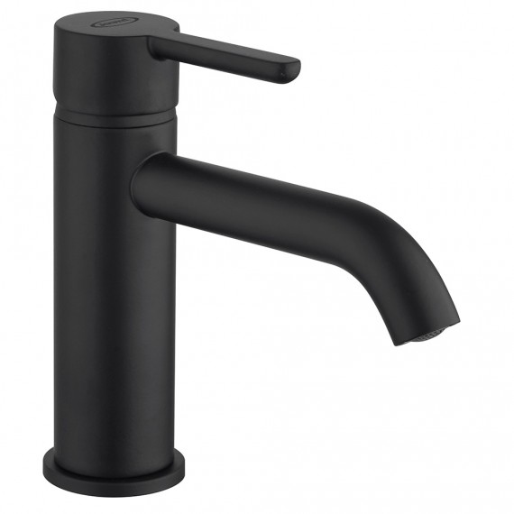 Miscelatori  lavabo + bidet + incasso doccia con deviatore Jacuzzi | rubinetteria Sunset nero per piletta click clack